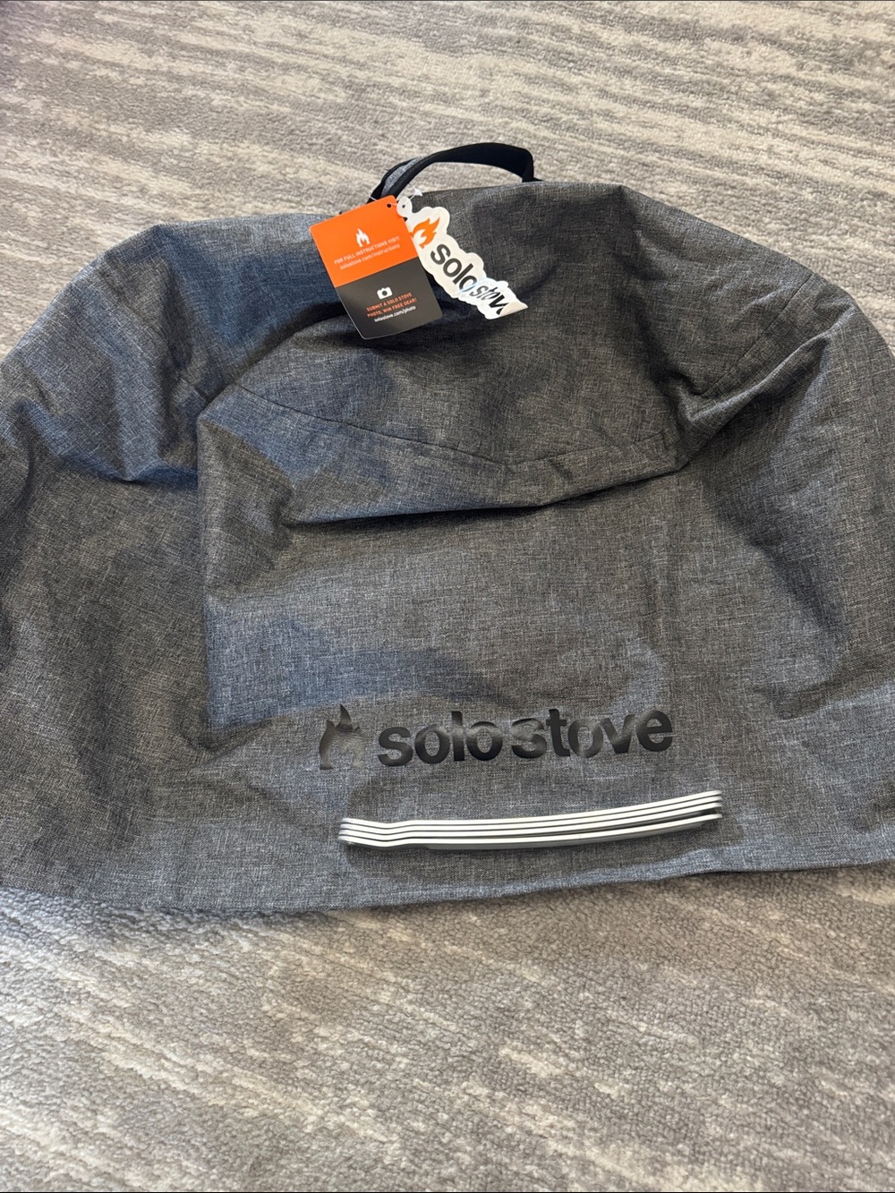 Solo Stove Bonfire Charcoal Gray Storage Carry Cover